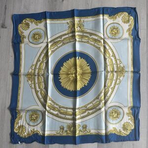 Vintage Henry A La Pensee Silk Scarf Laurent Perrier Tours Sur Marne 34x33 READ